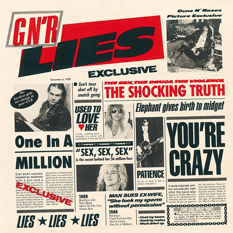 G N’ R Lies